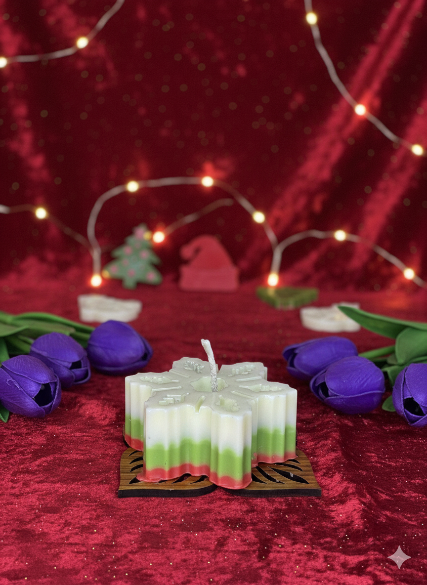 Snowflake Candle ❄