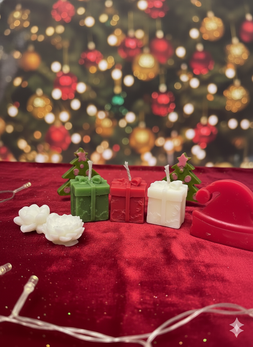 Holiday Gift Box Candle Set 🎁