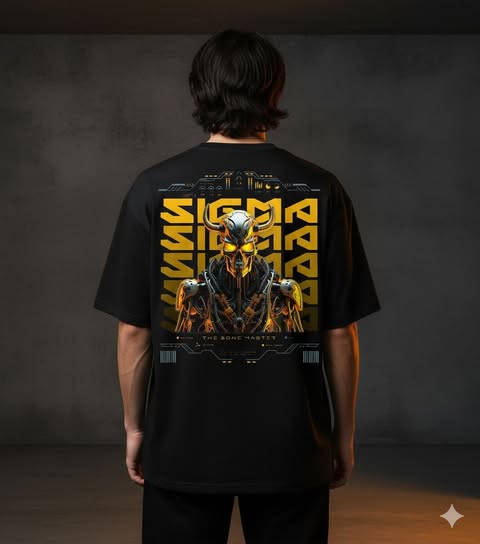 SIGMA ERA - The Bone Master' Oversized T-Shirt