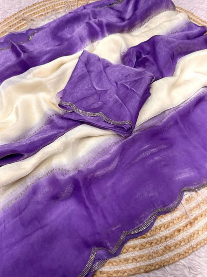 Satin Saree