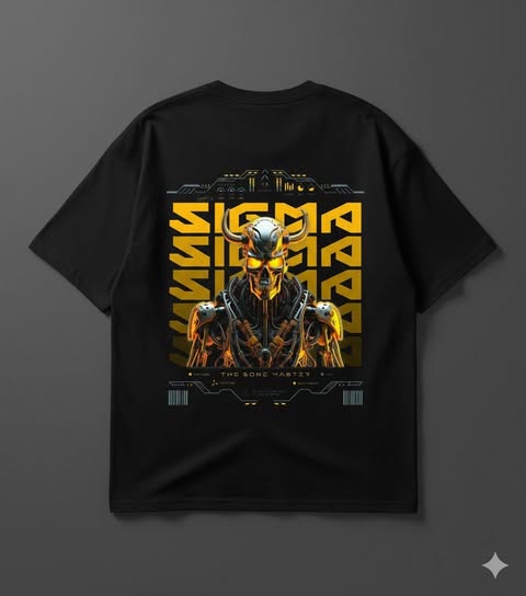 SIGMA ERA - The Bone Master' Oversized T-Shirt