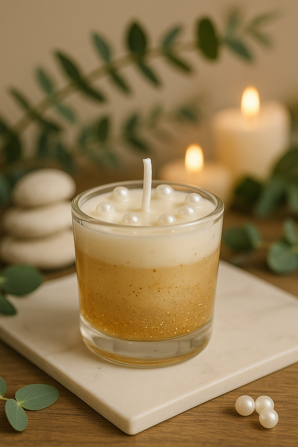 Golden Shine Candle ✨