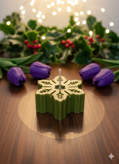 Snowflake Candle ❄