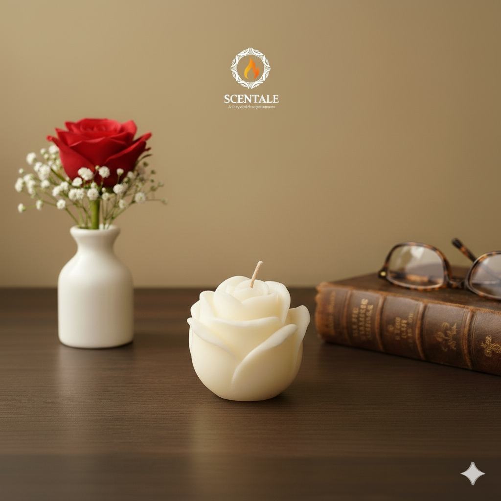 ✨ Scentale's Rose Candle ✨