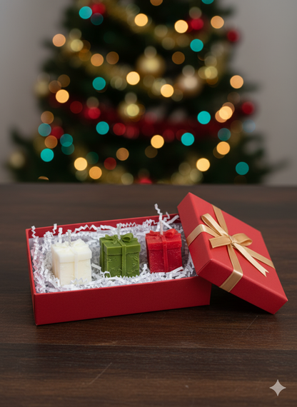 Holiday Gift Box Candle Set 🎁
