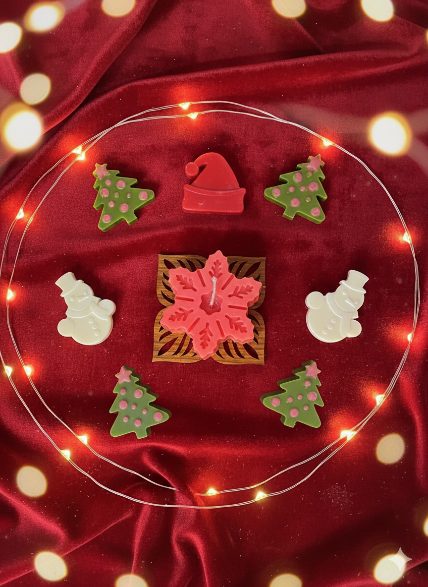 Snowflake Candle ❄