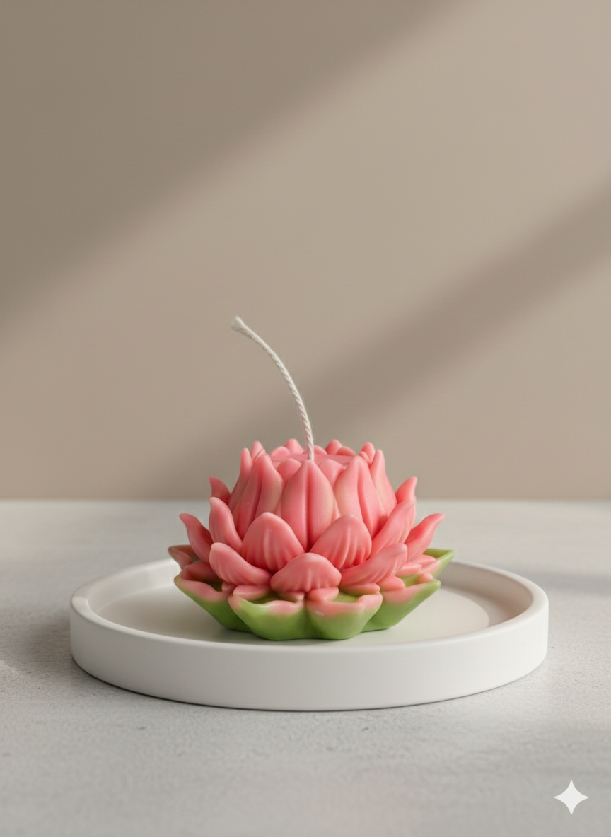 Lotus Candle 🌸