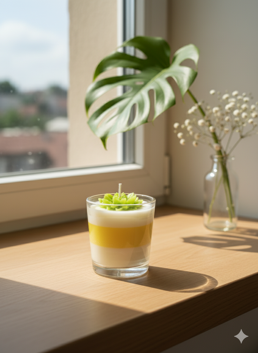 Scentale's Bloom Layered Candle 💜