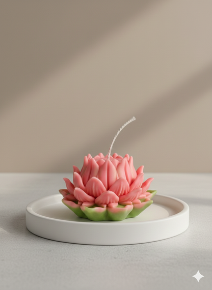 Lotus Candle 🌸