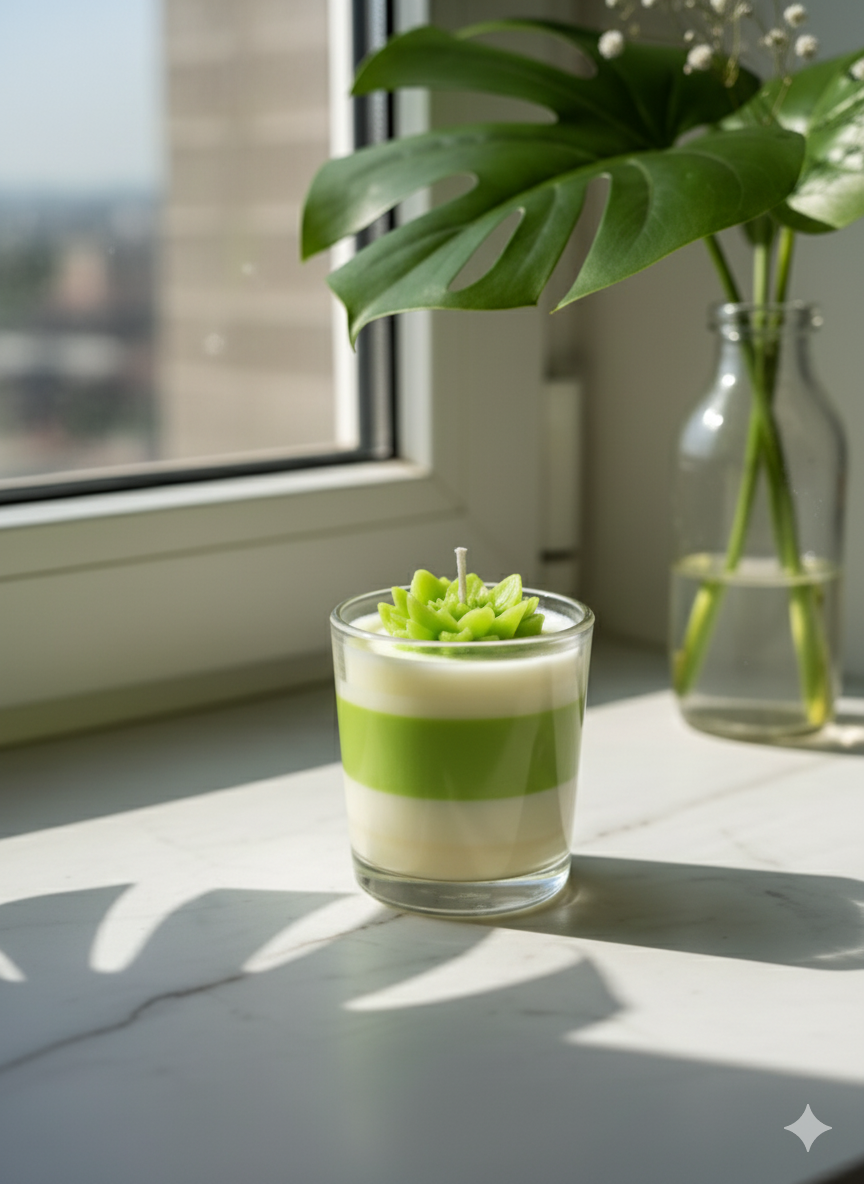 Scentale's Bloom Layered Candle 💜