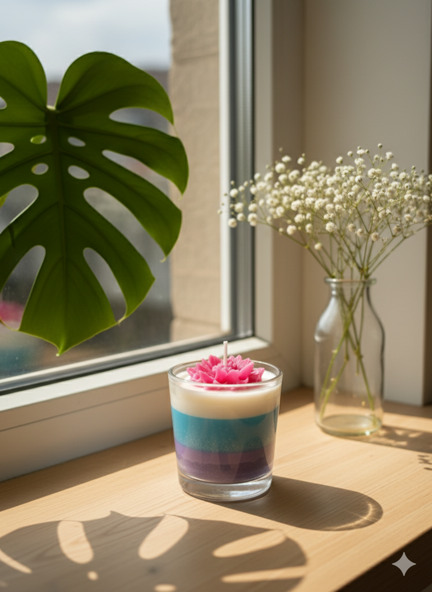 Scentale's Bloom Layered Candle 💜