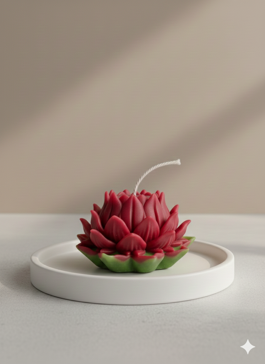 Lotus Candle 🌸