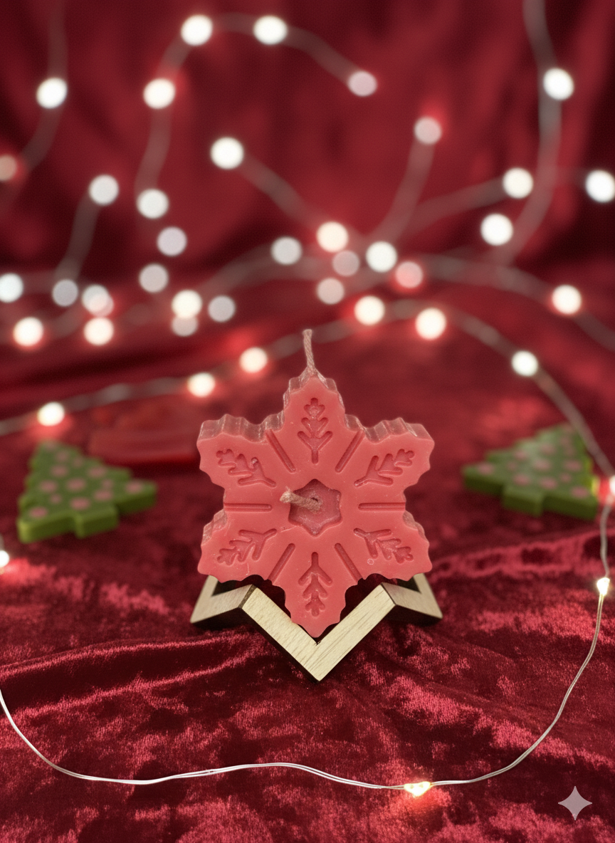 Snowflake Candle ❄