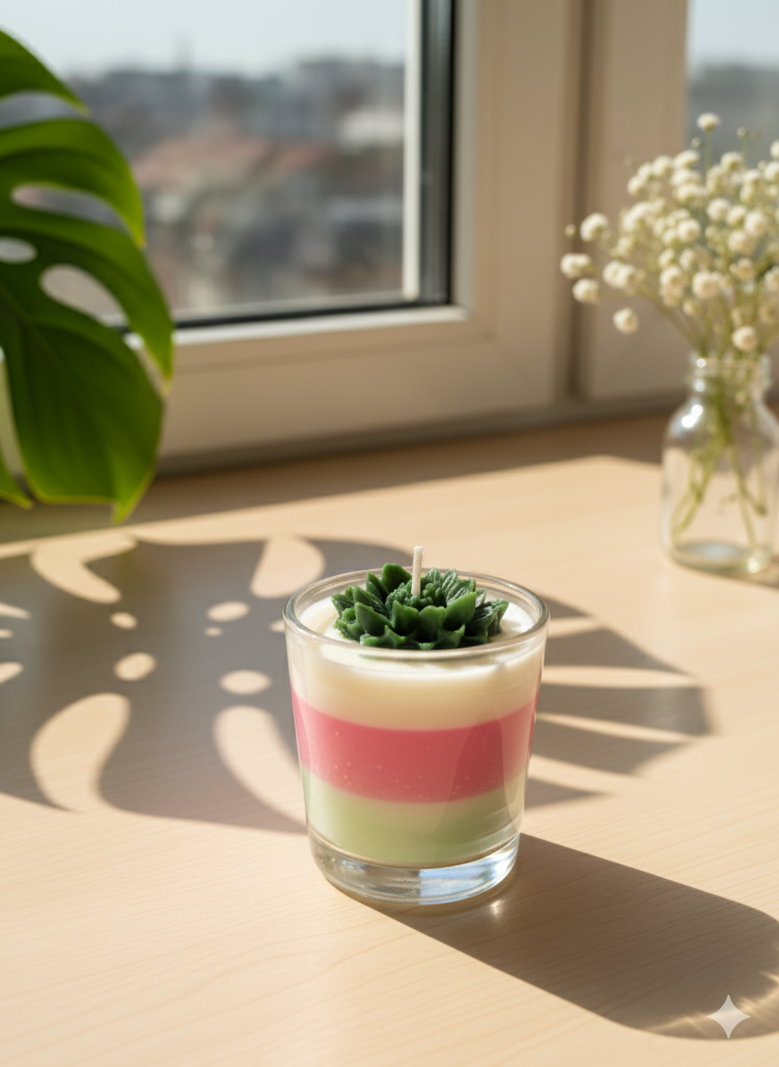 Scentale's Bloom Layered Candle 💜